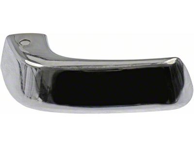 Interior Door Handle; Front and Rear Left; All Chrome (07-14 Sierra 3500 HD Crew Cab)