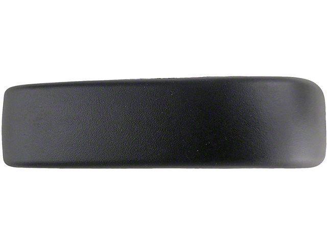 Interior Door Handle; Rear Left and Right; Black; Plastic (07-13 Sierra 3500 HD Extended Cab)