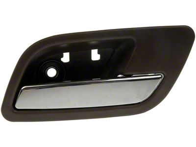 Interior Door Handle; Rear Right; Cashmere; Chrome; Plastic (07-14 Sierra 3500 HD Crew Cab)