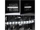 LED DRL Strip Headlights with Clear Corners; Chrome Housing; Clear Lens (07-14 Sierra 3500 HD)