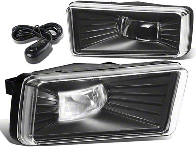 LED Fog Lights; Clear (07-14 Sierra 3500 HD)