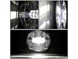 LED Projector Fog Lights; Clear (07-14 Sierra 3500 HD)