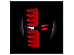LED Tail Lights; Black Housing; Smoked Lens (20-23 Sierra 3500 HD w/ Factory LED Tail Lights)