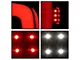 LED Tail Lights; Black Housing; Smoked Lens (15-19 Sierra 3500 HD DRW)