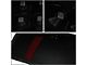 LED Tail Lights; Black Housing; Smoked Lens (07-14 Sierra 3500 HD SRW)