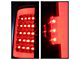 LED Tail Lights; Chrome Housing; Red Clear Lens (07-14 Sierra 3500 HD SRW)