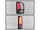 LED Tail Lights; Chrome Housing; Smoked Lens (07-14 Sierra 3500 HD DRW)