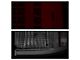 LED Tail Lights; Chrome Housing; Red Smoked Lens (07-14 Sierra 3500 HD DRW)