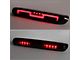 LED Third Brake Light with Sequential Brake Lights; Red Housing; Smoked Lens (07-14 Sierra 3500 HD)