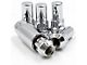 Locks with Key for Chrome Acorn Lug Nuts; 14mm x 1.5 (07-24 Sierra 3500 HD)