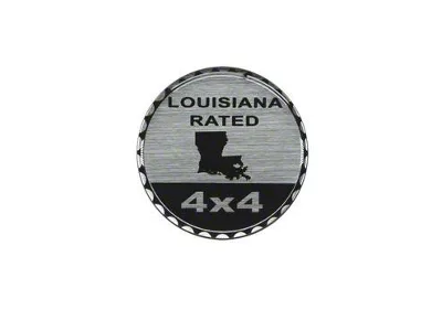 Louisiana Rated Badge (Universal; Some Adaptation May Be Required)