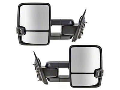 Manual Folding Towing Mirrors with Chrome Cap (14-17 Sierra 3500 HD)
