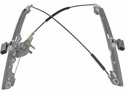 Manual Window Regulator; Front Passenger Side (07-14 Sierra 3500 HD)