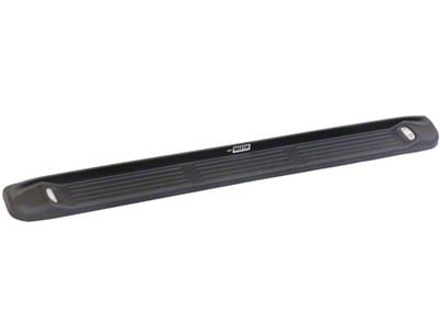 Molded Lighted Running Boards; Black (07-14 Sierra 3500 HD Extended Cab)