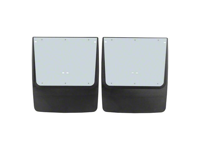 Contoured Splash Guards; Polished Stainless (15-17 Sierra 3500 HD)