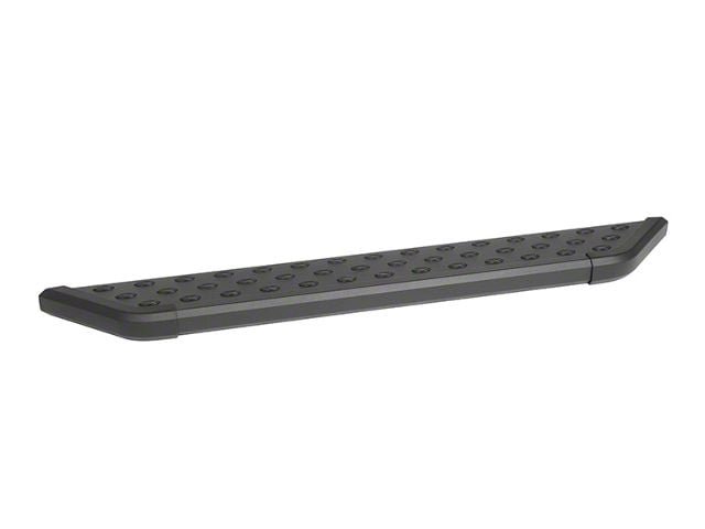 NXt Running Boards without Mounting Brackets; Textured Black (07-24 Sierra 3500 HD Extended/Double Cab)