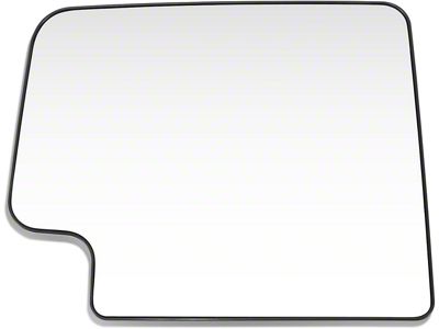 OE Style Upper Towing Mirror Glass; Driver Side (20-25 Sierra 3500 HD)