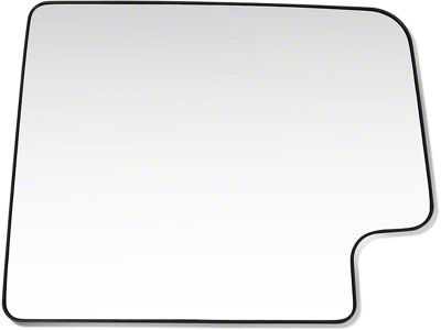 OE Style Upper Towing Mirror Glass; Passenger Side (20-25 Sierra 3500 HD)