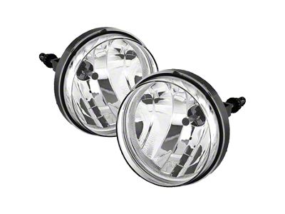 OEM Style Fog Lights with OEM Switch; Clear (07-14 Sierra 3500 HD)