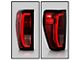 OEM Style Tail Light; Black Housing; Red/Clear Lens; Driver Side (20-23 Sierra 3500 HD w/ Factory Halogen Tail Lights)