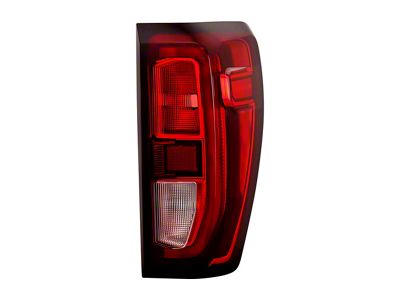 OEM Style Tail Light; Black Housing; Red/Clear Lens; Passenger Side (20-24 Sierra 3500 HD w/ Factory Halogen Tail Lights)