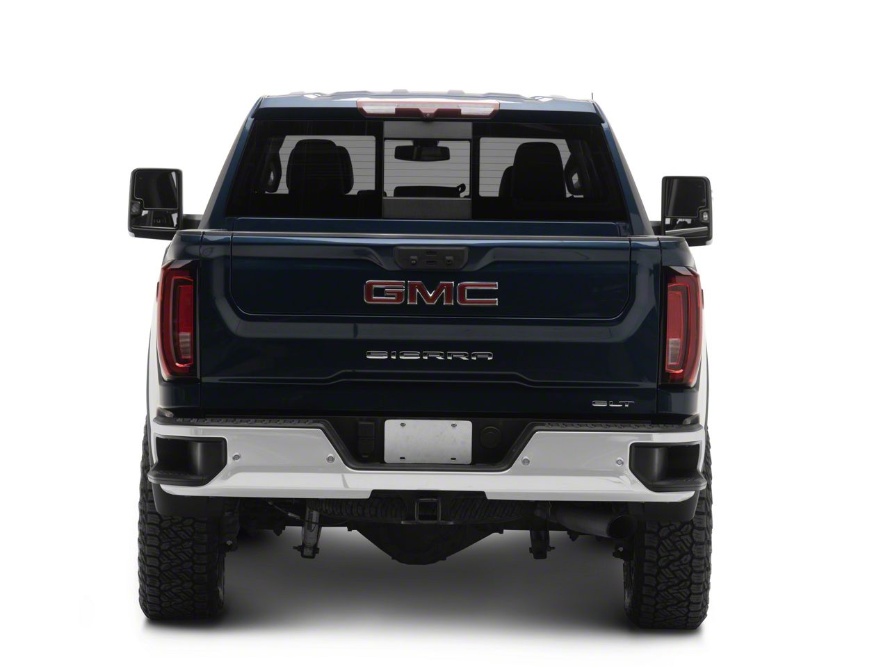 AKKON - Fits 2019-2023 GMC Siera 1500 2500HD 3500HD [Non-LED] Tube Bar LED Black Tail Lights Brake Lamps Pair Driver Passenger