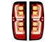 OLED Tail Lights; Chrome Housing; Clear Lens (20-23 Sierra 3500 HD w/ Factory Halogen Tail Lights)
