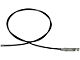 Parking Brake Cable; Intermediate (15-19 Sierra 3500 HD Cab and Chassis)