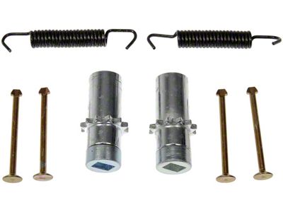 Parking Brake Hardware Kit for Brake Shoes with 4 Holes (11-16 Sierra 3500 HD)