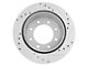 Performance Drilled and Slotted 8-Lug Rotors; Rear Pair (07-10 Sierra 3500 HD SRW)