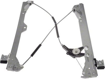 Power Window Regulator Only; Rear Passenger Side (07-14 Sierra 3500 HD Crew Cab)