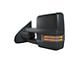 Powered Heated Manual Folding Towing Mirrors with Smoked Turn Signal Lens (15-19 Sierra 3500 HD)