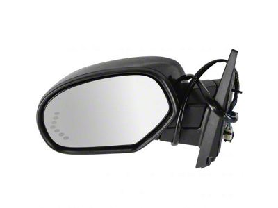 Powered Heated Memory Side Mirror; Paint to Match; Driver Side (07-08 Sierra 3500 HD)
