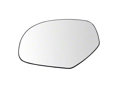 Powered Heated Mirror Glass; Driver Side (07-14 Sierra 3500 HD)