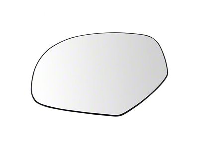 Powered Heated Mirror Glass; Driver Side (07-14 Sierra 3500 HD)