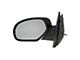 Powered Heated Mirror; Paint to Match Black; Driver Side (07-10 Sierra 3500 HD)
