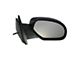 Powered Heated Mirror; Paint to Match Black; Passenger Side (07-10 Sierra 3500 HD)