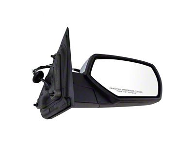 Powered Heated Mirror with Spotter Glass; Chrome; Passenger Side (15-17 Sierra 3500 HD)