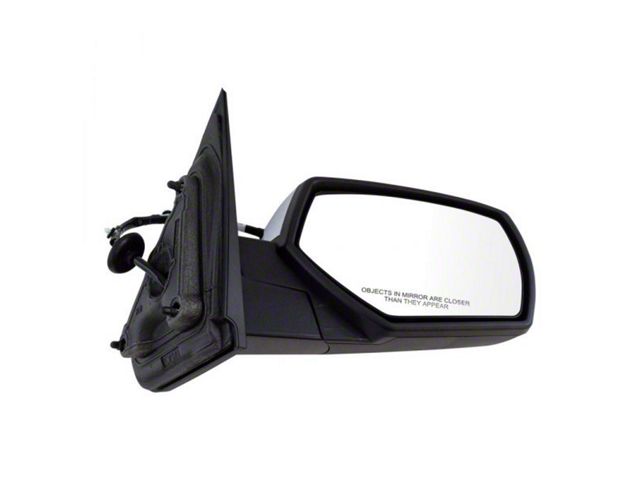 Powered Heated Mirror with Spotter Glass; Chrome; Passenger Side (15-17 Sierra 3500 HD)