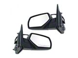 Powered Heated Mirrors; Paint to Match Black (15-18 Sierra 3500 HD)