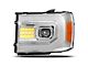 PRO-Series Projector Headlights; Chrome Housing; Clear Lens (07-14 Sierra 3500 HD)