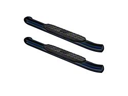 Westin Pro Traxx 4-Inch Oval Side Step Bars; Black (15-19 Sierra 3500 HD Regular Cab)