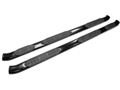Westin Pro Traxx 5-Inch Wheel-to-Wheel Oval Side Step Bars; Black (07-19 Sierra 3500 HD Crew Cab SRW w/ 8-Foot Long Box)