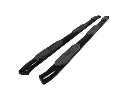 Westin Pro Traxx 5-Inch Wheel-to-Wheel Oval Side Step Bars; Black (20-25 Sierra 3500 HD Crew Cab w/ 6.90-Foot Standard Box)