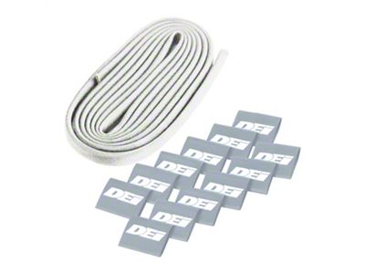 Protect-A-Wire Kit; 4-Cylinder; Silver (Universal; Some Adaptation May Be Required)