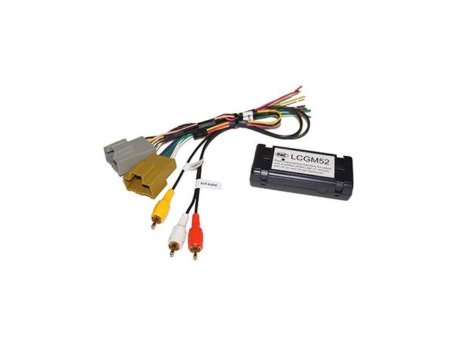 Radio Replacement Interface for Factory 7-Inch Radio Display (16-17 Sierra 3500 HD)
