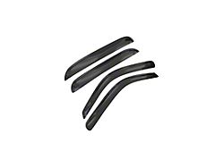 Rain Guards; Smoke (20-26 Sierra 3500 HD Crew Cab)