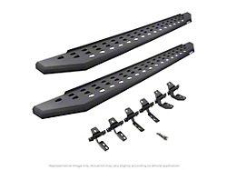 Go Rhino RB20 Running Boards; Textured Black (20-26 Sierra 3500 HD Double Cab)