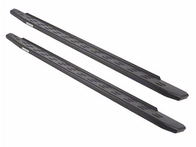 Go Rhino RB30 Running Boards; Textured Black (15-19 6.0L Sierra 3500 HD Double Cab)