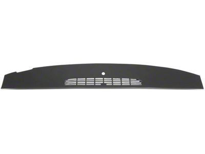 Rear Dash Cover Cap; Black (07-14 Sierra 3500 HD)